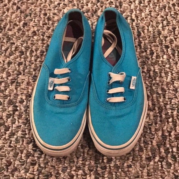 Turquoise Vans - Picture 2 of 4